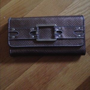Bronze color wallet